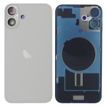 Chasis iPhone 16 PLUS BLANCO tapa trasera (Unibody, INCLUYE rejillas)