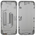 Chasis iPhone 16 PLUS BLANCO tapa trasera (Unibody, INCLUYE rejillas)
