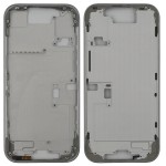 Chasis iPhone 16 PRO BLANCO tapa trasera (Unibody, INCLUYE rejillas)