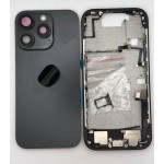 Chasis iPhone 16 PRO MAX NEGRO CON COMPONENTES 100% originales