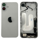 Chasis iPhone 16 PLUS BLANCO CON COMPONENTES 100% originales