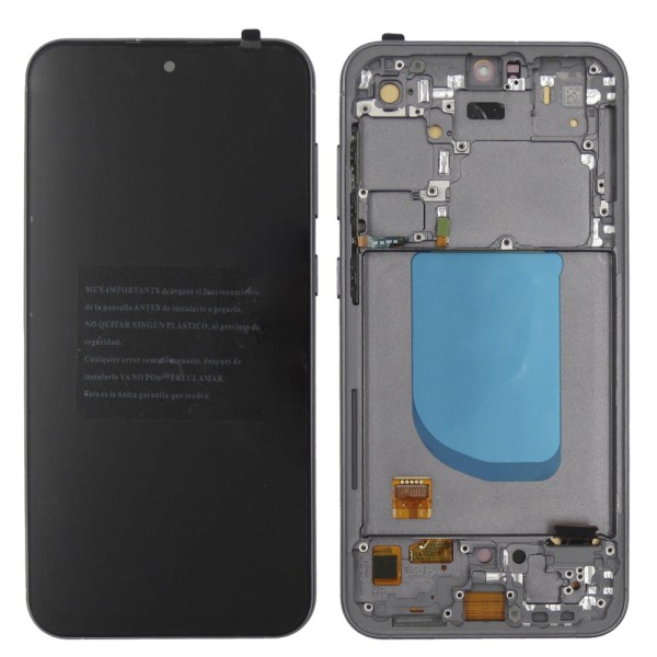 Pantalla Samsung S23 FE SM-S711 SOFT OLED CON MARCO NEGRO (LCD/display + digitalizador/táctil)