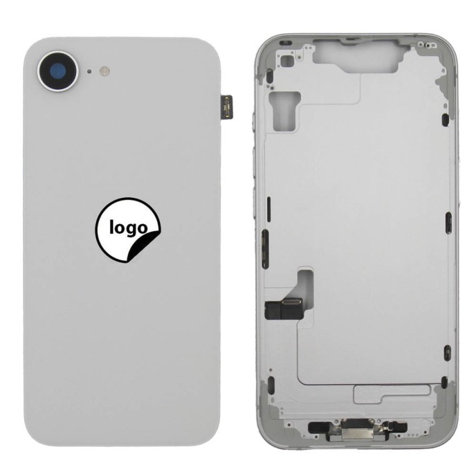 Chasis iPhone 16E BLANCO CON COMPONENTES 100% originales