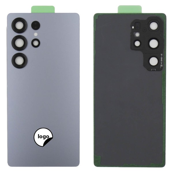 Tapa trasera Samsung S25 Ultra SM-S938 TITANIO AZUL CON LENTE