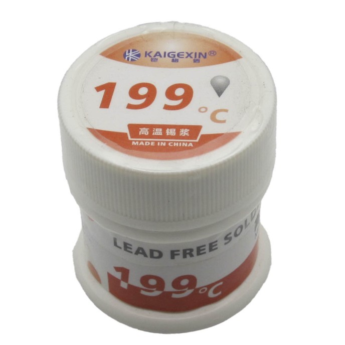 Estaño en pasta para soldar KAIGEXIN 199 ºC 50g
