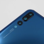 Tapa trasera Huawei P20 PRO AZUL CON LENTE cámara Liquidación