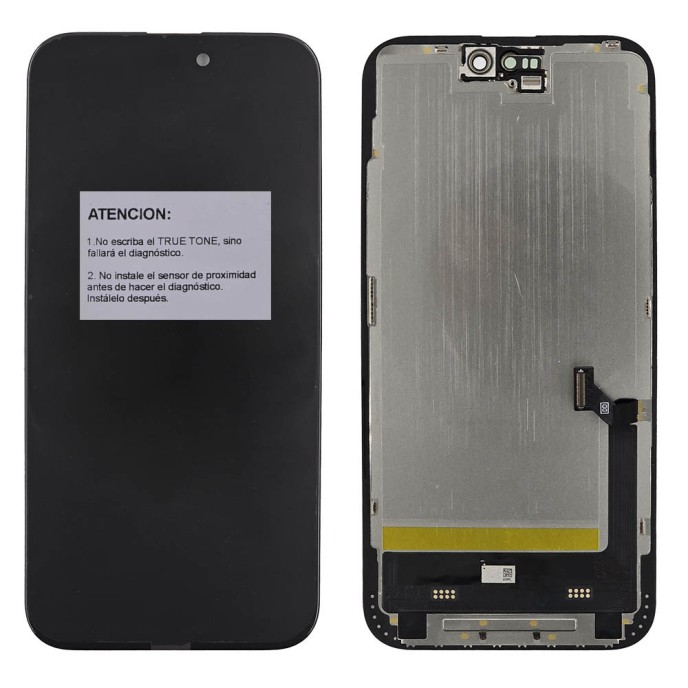 Pantalla iPhone 15 PLUS SOFT OLED 120Hz (Diagnostico OK, sin mensaje) (LCD/display)